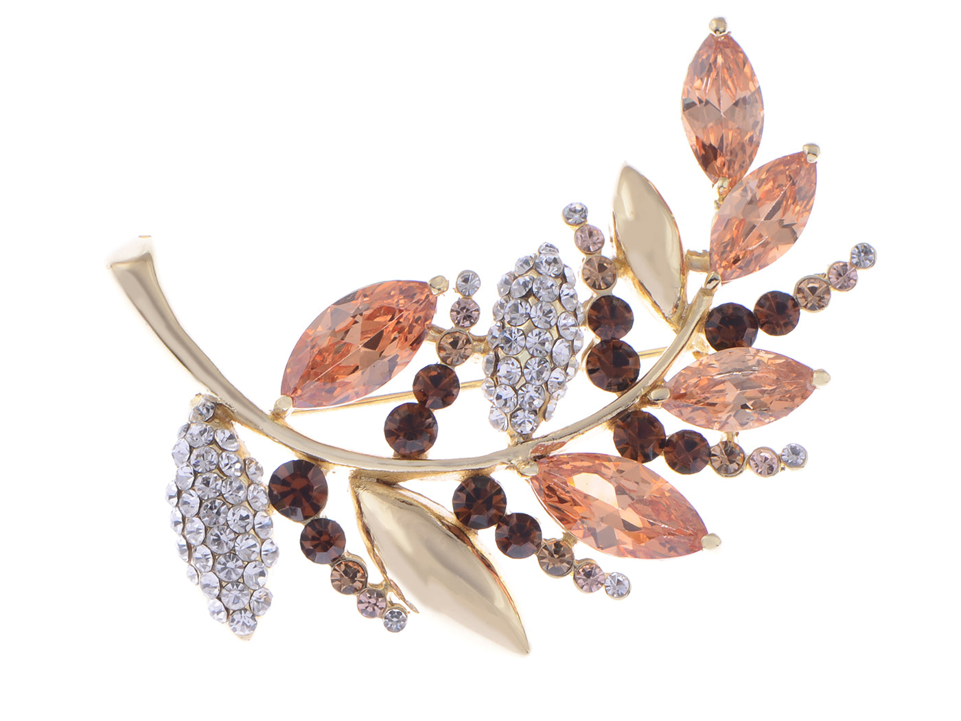 Swarovski Crystal Shine Pink Fat Dragonfly Brooch Pin Anna-Kaci