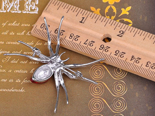 Enamel Spider Jewelry Pin Brooch