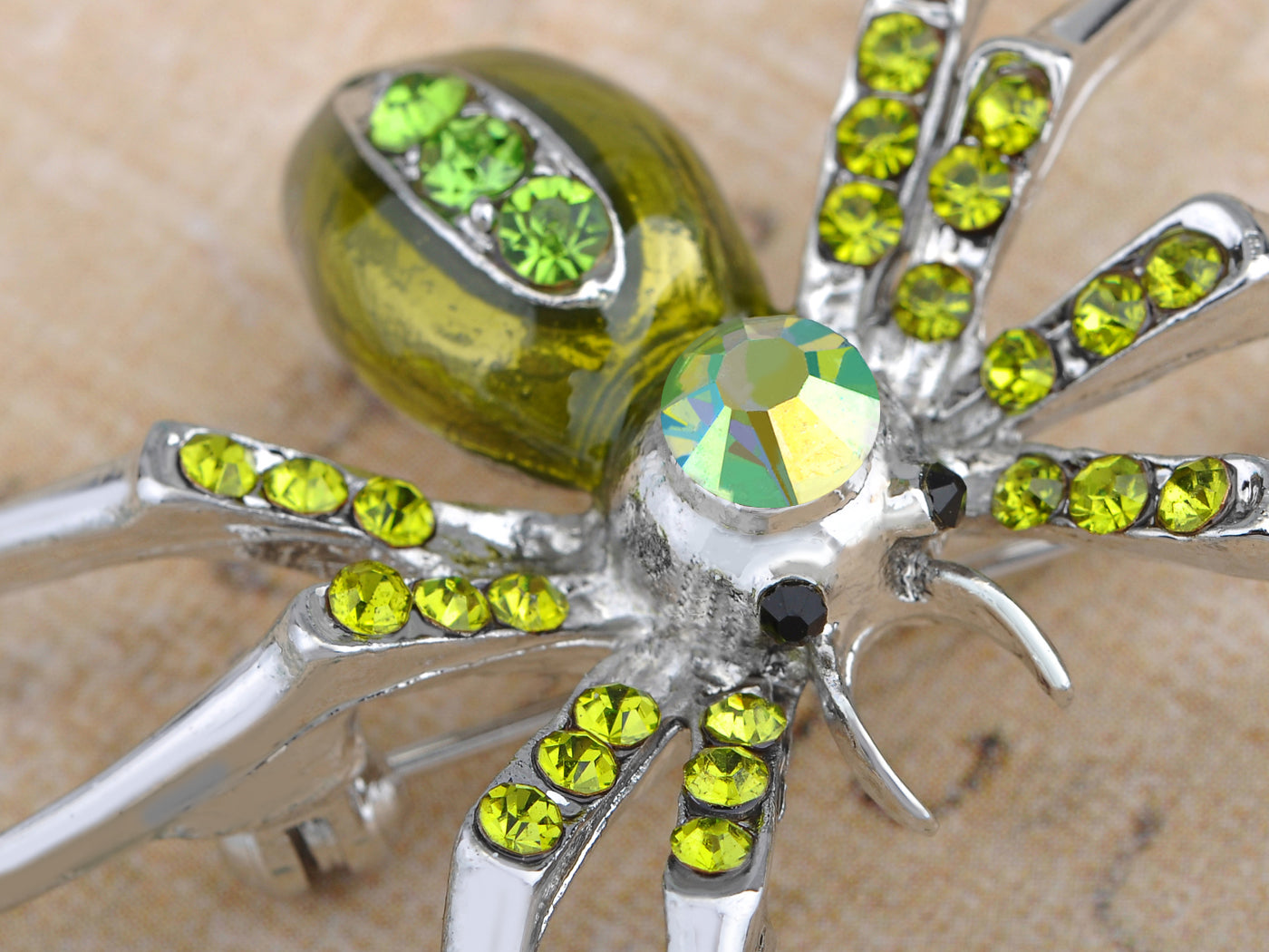 Enamel Spider Jewelry Pin Brooch