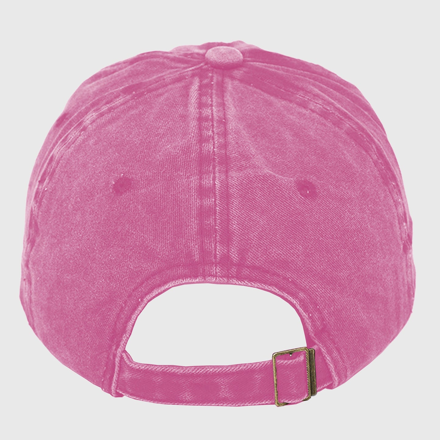 Anna-Kaci Women's Vintage Washed Denim Baseball Cap with Cherry Embroidery