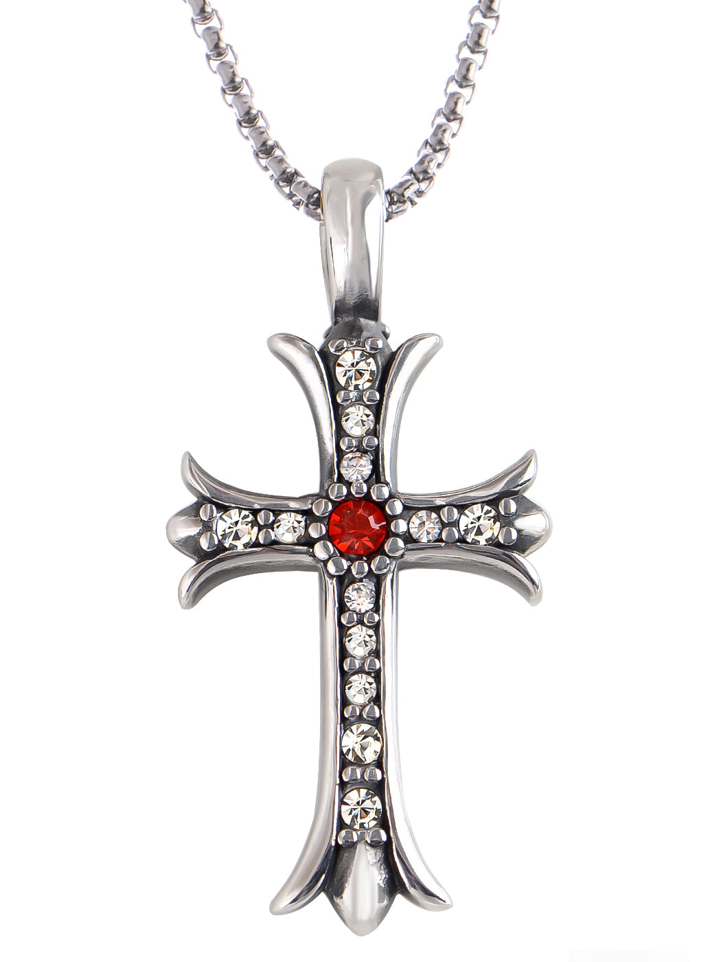 Vintage Reproduct Cross Necklace Pendant