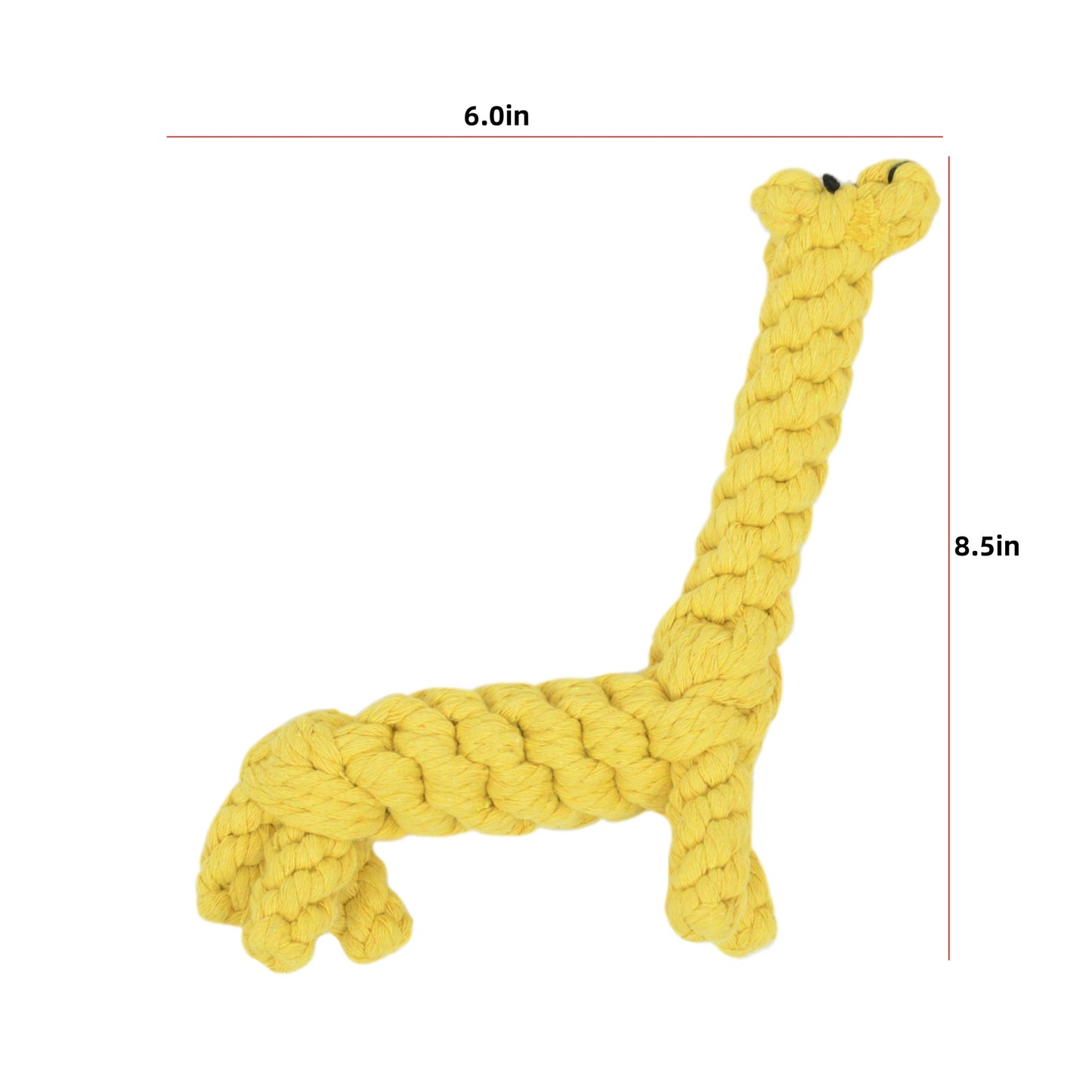 Durable Dog Rope Chew Toy for Interactive Play, Fun for Small to Medium Dogs, Elephant Design