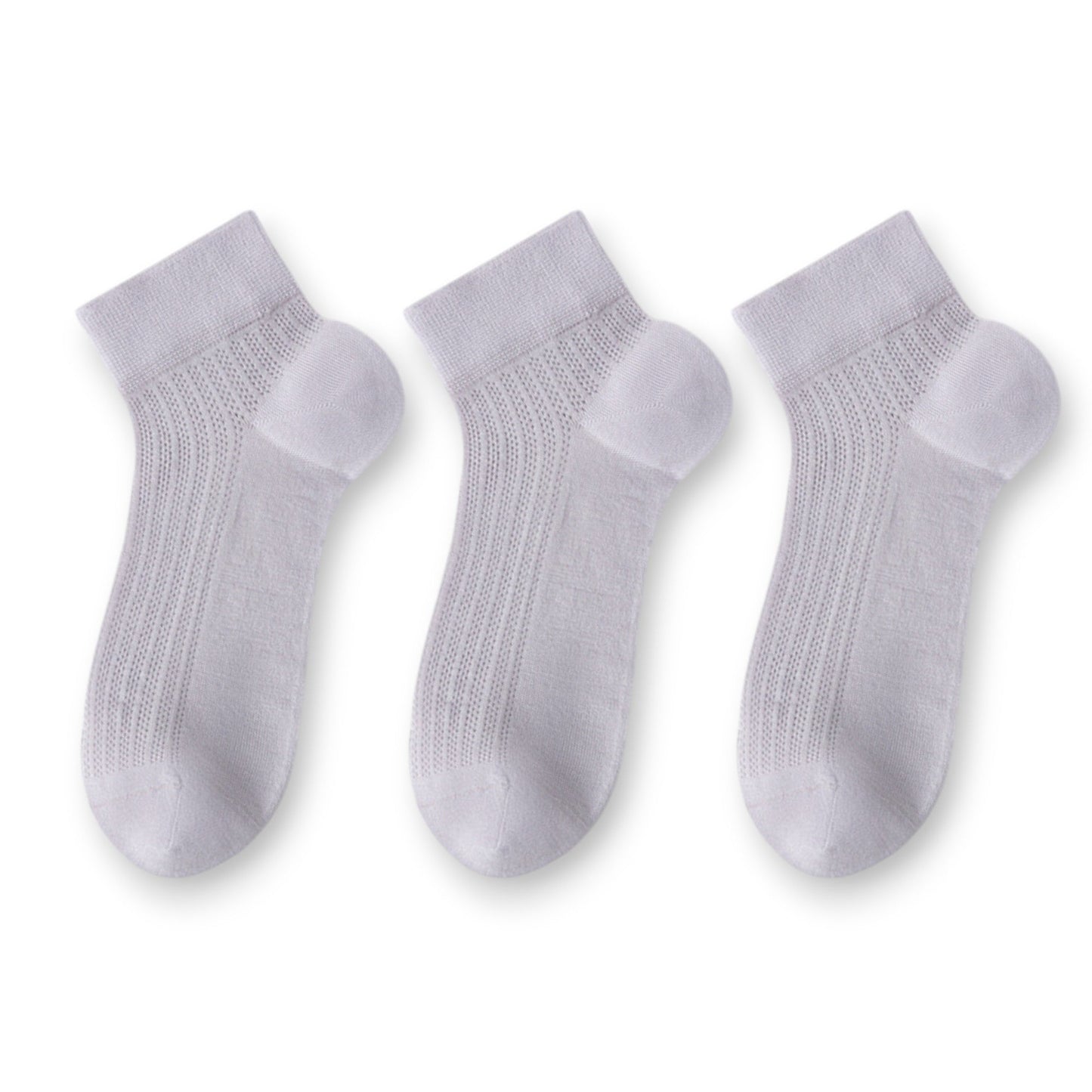 Anna-Kaci 3-Pack Women's Cotton Ankle Socks Breathable Odor Free Cooling Comfort