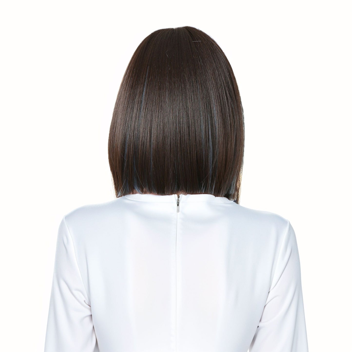 Alilang Straight Bob Wig with Bangs for Women Heat-Resistant Synthetic Natural-Looking Short Bob Style Ideal for Daily Wear