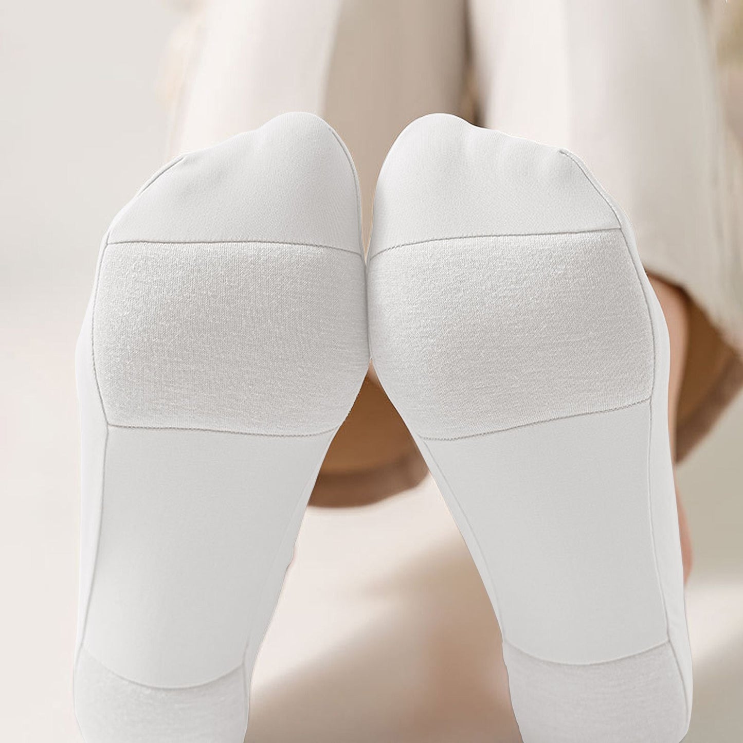 Anna-Kaci Women's Non-slip No Show Socks Soft Solid Bottom for Casual 6Pk