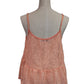 Honey Punch Ruffled Drop Waisted Lace Summer Tank With Keyhole Neckline Detail - ALILANG.COM