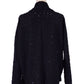 Paper Crane Black Long Sleeved Open Knitted Cardigan With Sequin Detailing - ALILANG.COM