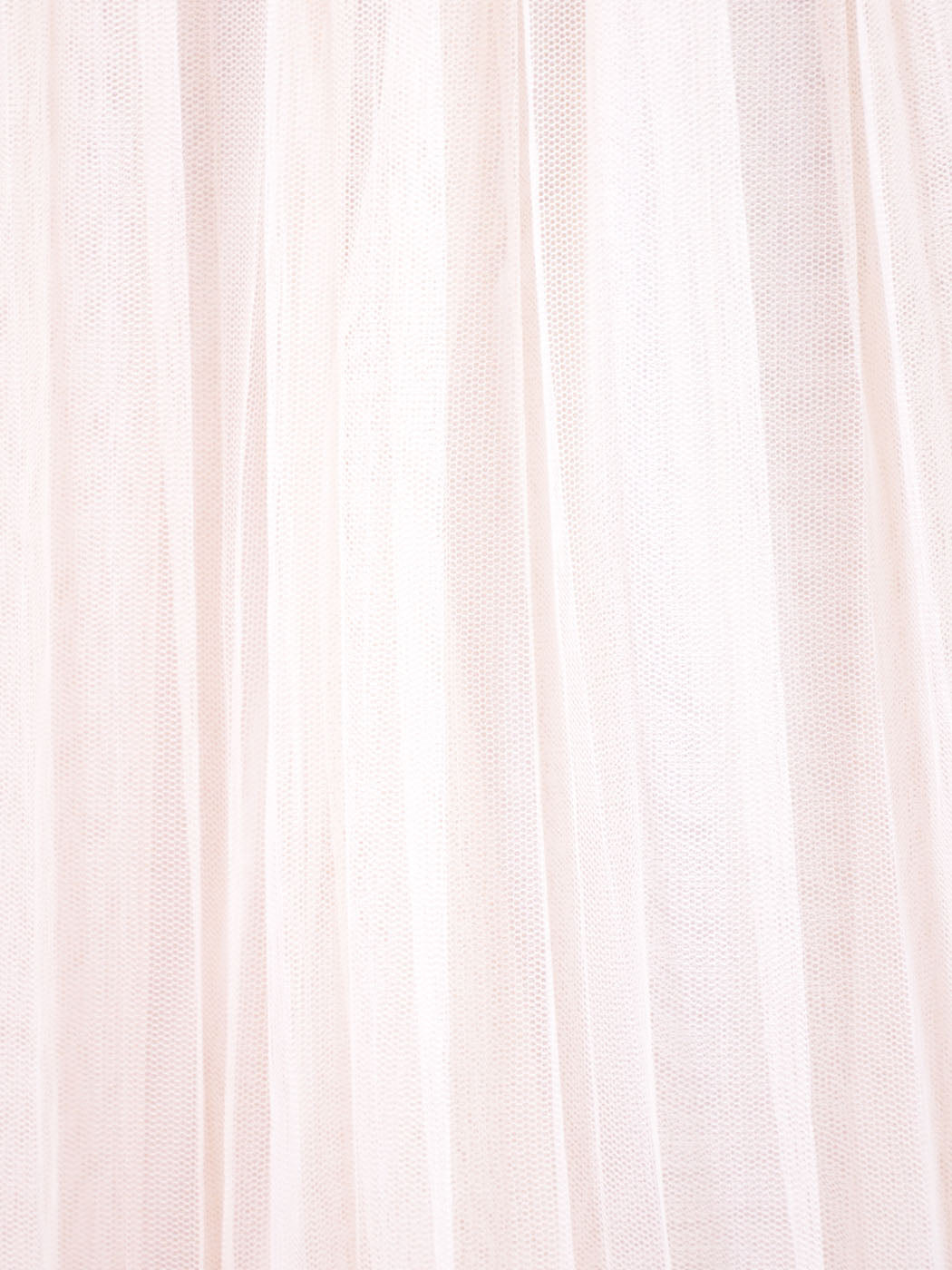 Everly Ballerina Mesh Acordian Pleated Midi Skirt With Glittery Waist Band - ALILANG.COM