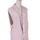 Gentle Fawn Brand Rochester Champagne Drop Armpit Sleeveless Vest with Lapel - ALILANG.COM