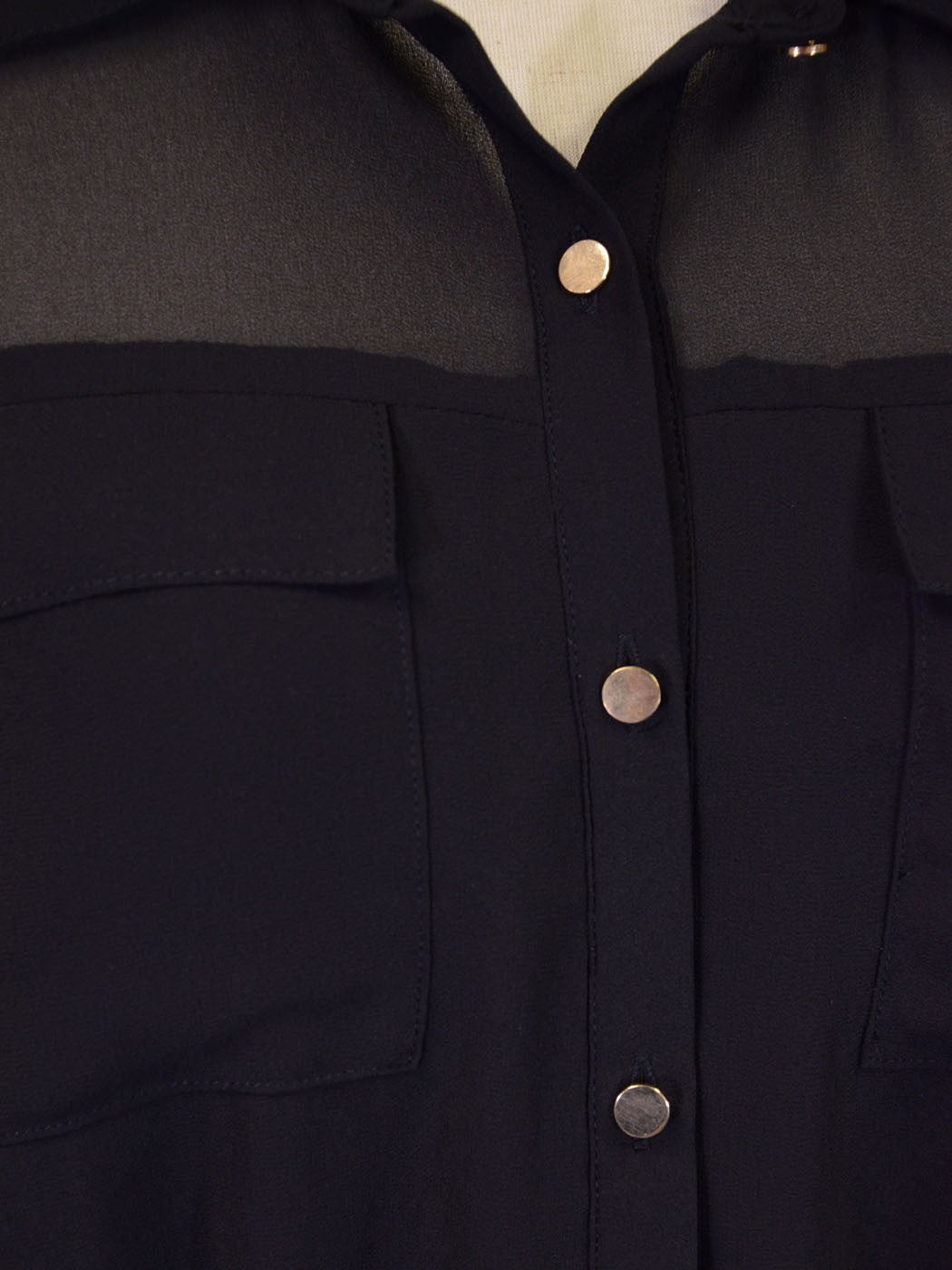 Naked Zebra Urban Collared Two Pocket Utilitarian Long Sleeves Woven Romper - ALILANG.COM