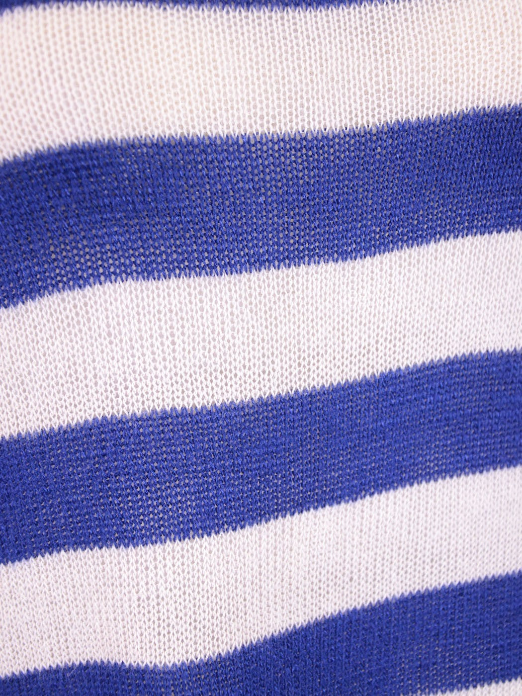 Paper Crane Cute Horizontal Striped Scalloped Crochet Hem Knit Tank Top