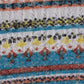 Audrey 3+1 Funky  Dolman Loose Fit Horizontal Tribal Print Knit Top
