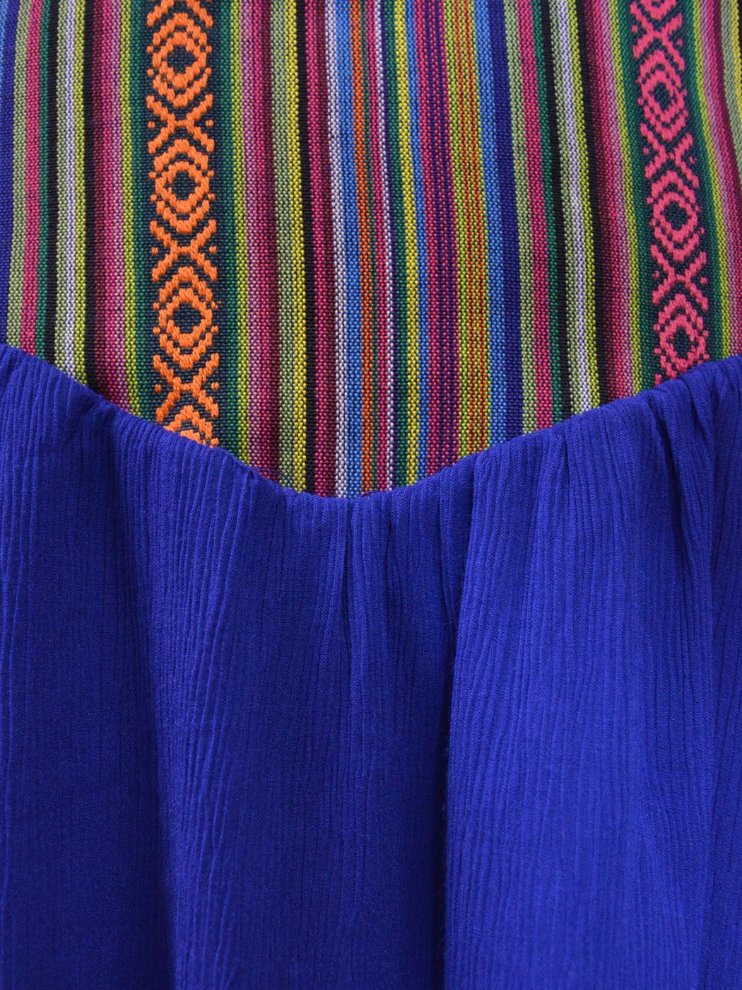 Cecico Eccentric Aztec Detail Waistband Woven Flirty Loose Mini Skirt