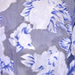 Hypercrush Contempo Sheer Floral Screen Print Short Sleeves Organza Blouse Top