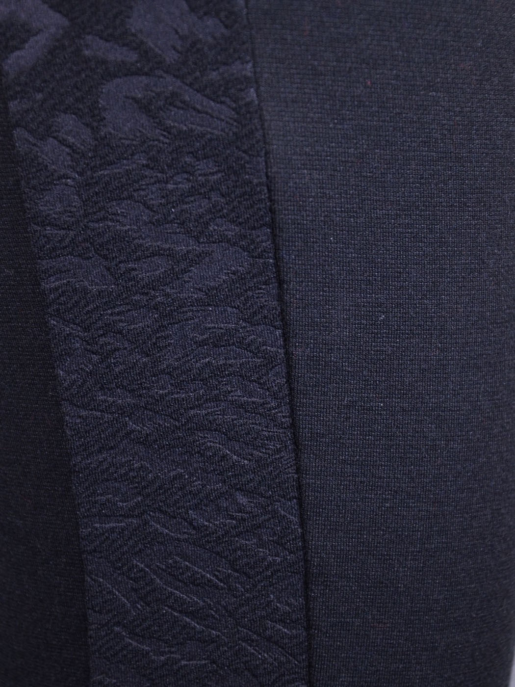 Tresics Brand  Black Tuxedo Style Side Leg Panels Leopard Print Leggings