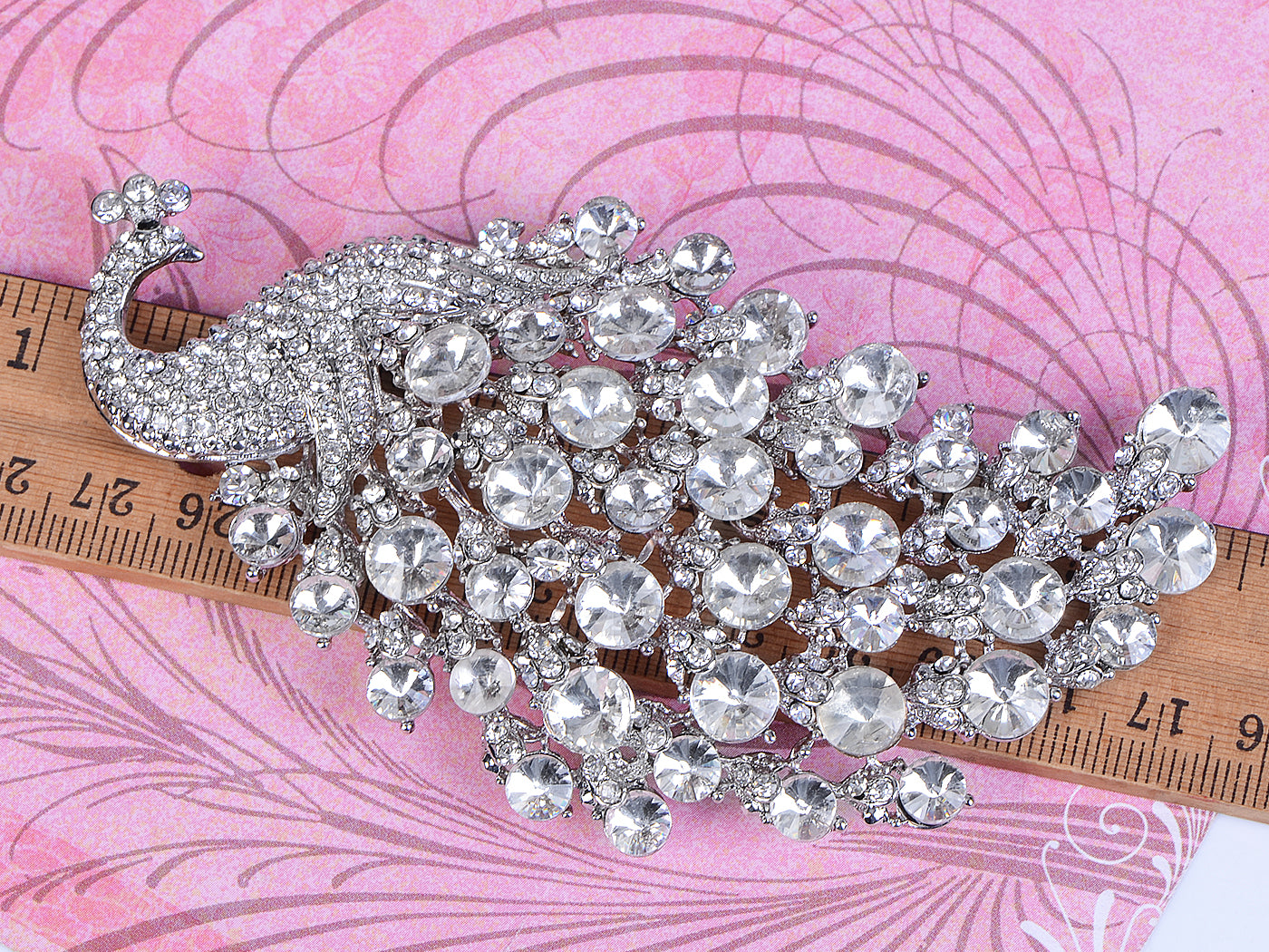 Women Peacock Bird Brooch Pin