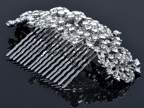 Flower Filigree Bridal Hair Comb