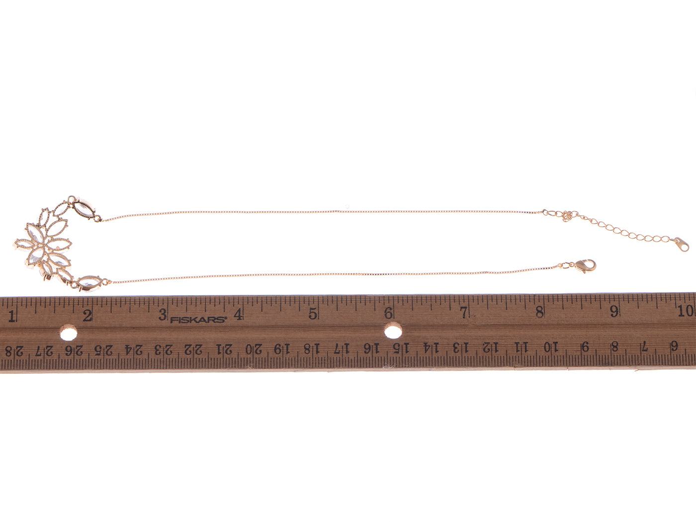 Swarovski Crystal Lily Flower Snowflake Pendant Necklace