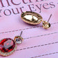 Swarovski Crystal Rhinestone Earring Necklace Jewelry Set