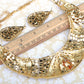 Swarovski Crystal Topaz Element Indian Earring Necklace Set