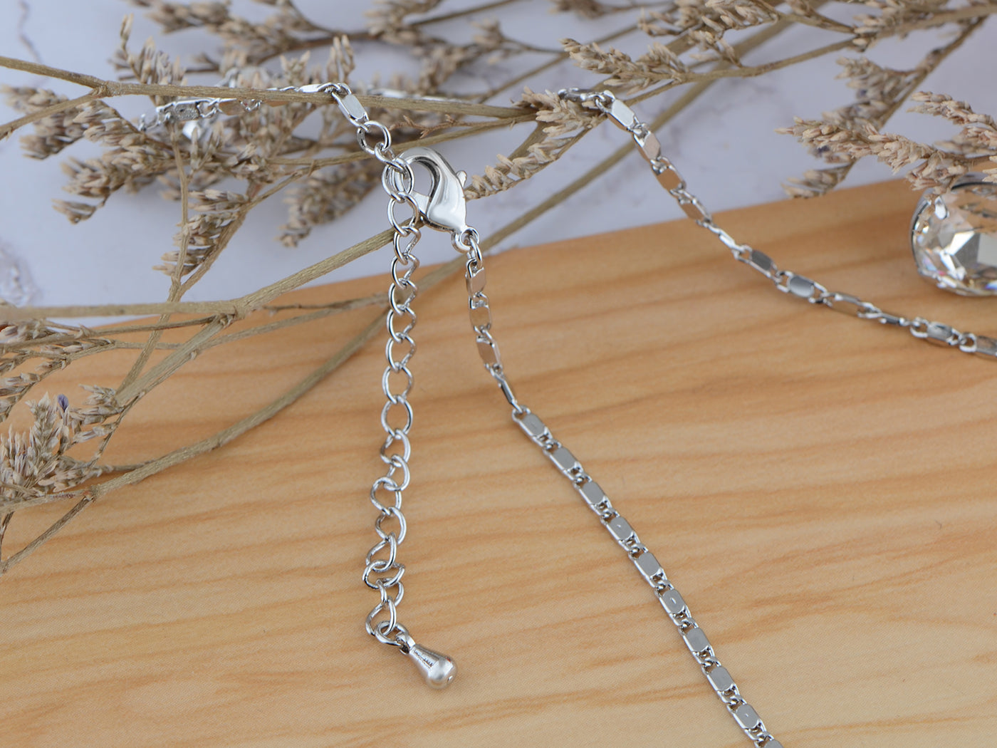 Swarovski Crystal Element Prismatic Bejewel Charm Earring Necklace Set