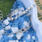 Swarovski Crystal Element Sunbursting Flower Earring Necklace Set