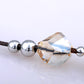 Light Topaz Beaded Cluster Shell Collection Element Necklace