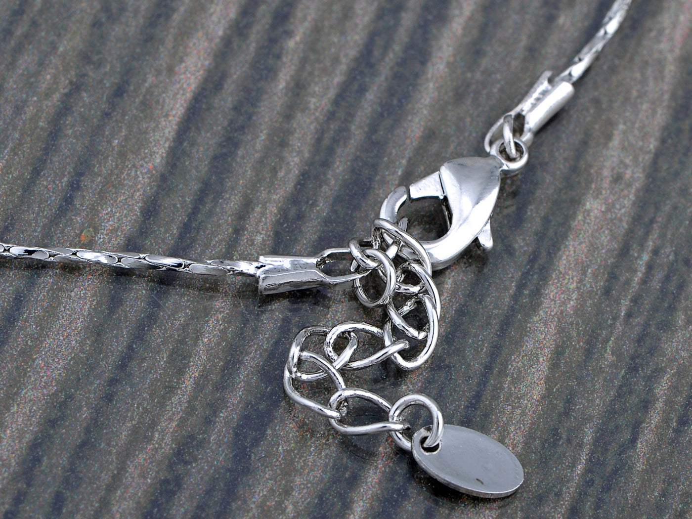 Capri Blue Gradient Circle Wreath Element Earring Necklace Set