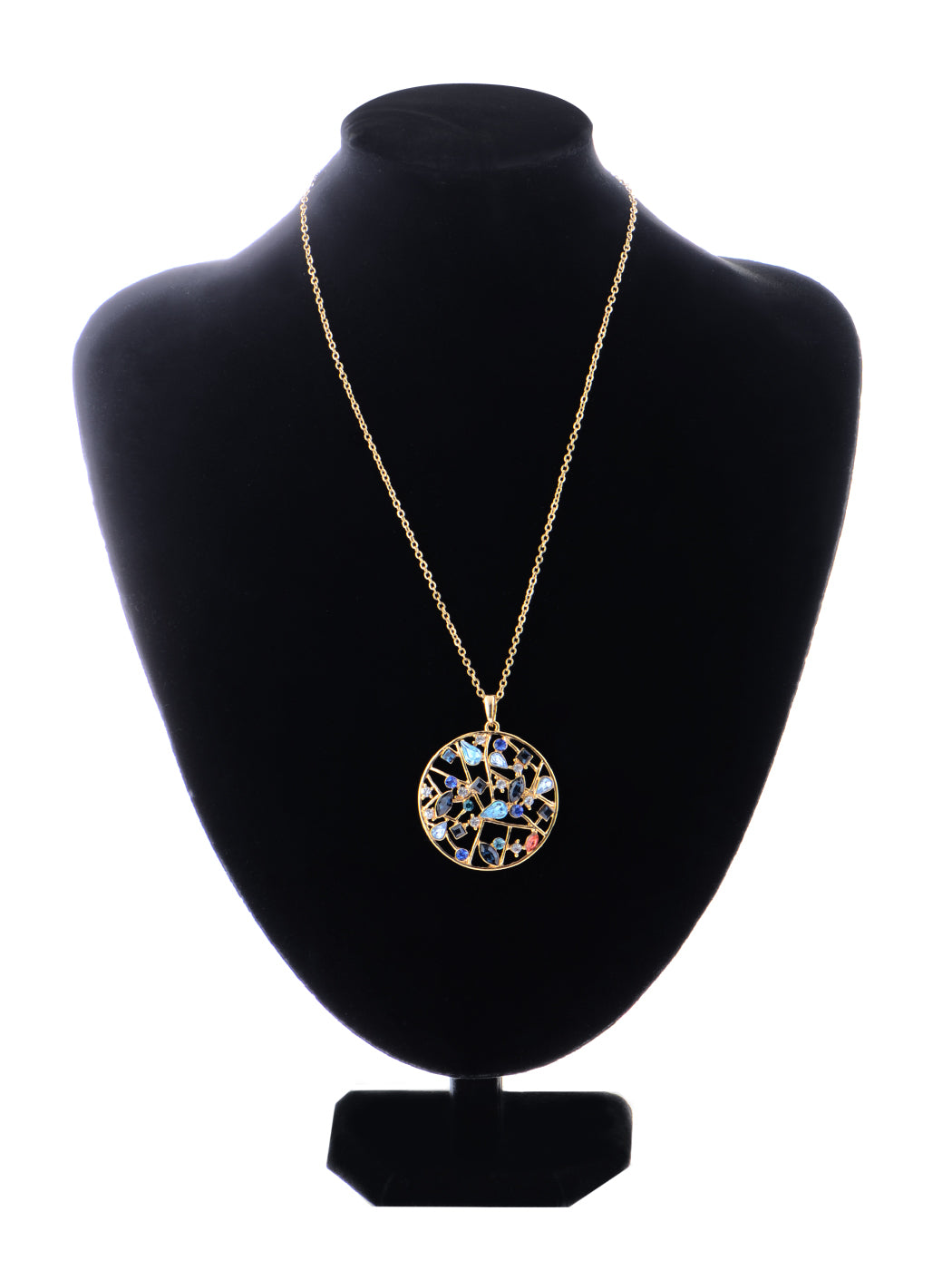 Swarovski Crystal Multicoloured Elements Web Of Magics Necklace