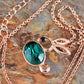 Emerald Elements Bronze Rabbit Life Necklace