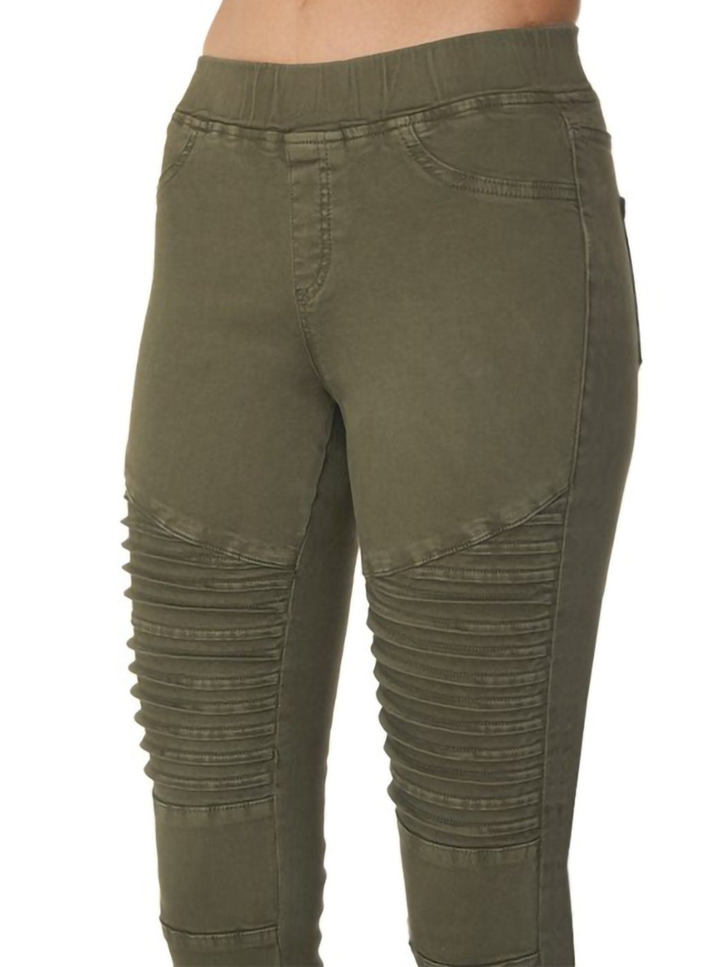 Moto Biker Skinny Jeggings