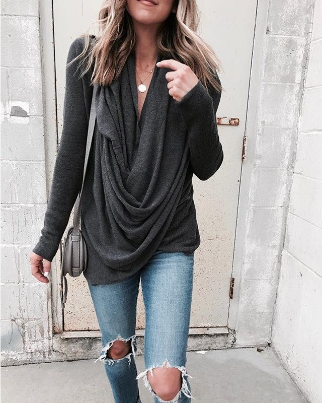 Infinite Drape Cozy Everyday Shirt