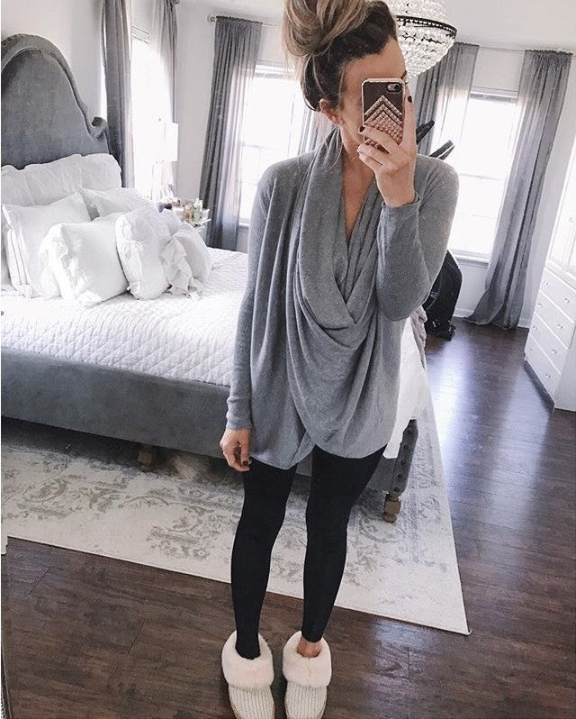 Infinite Drape Cozy Everyday Shirt