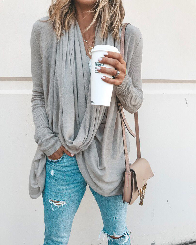 Infinite Drape Cozy Everyday Shirt