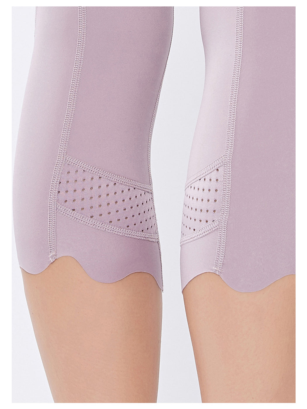Laser Engineered Scalloped Yoga Pants