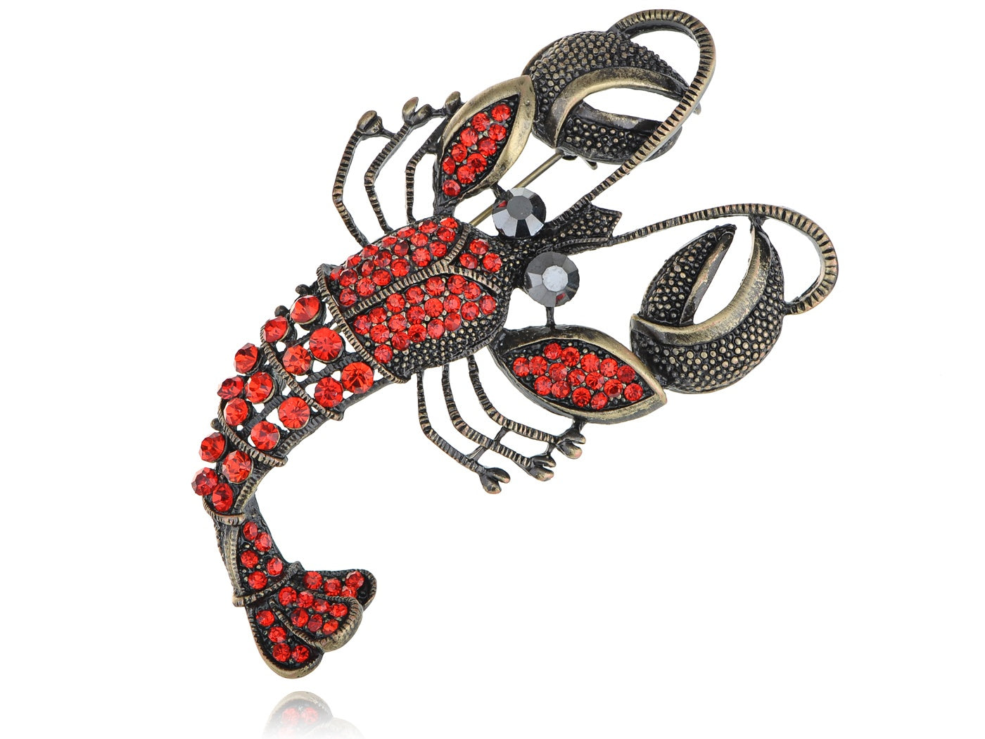 Vintage Repro Lobster Jewelry Pin Brooch