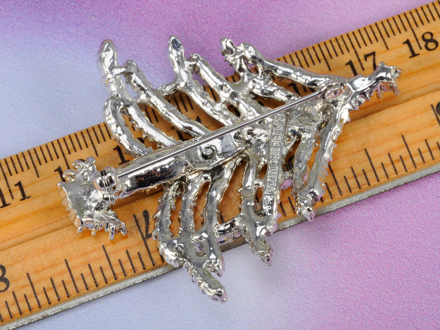 Dazzling Christmas Tree Holiday Jewelry Pin Brooch