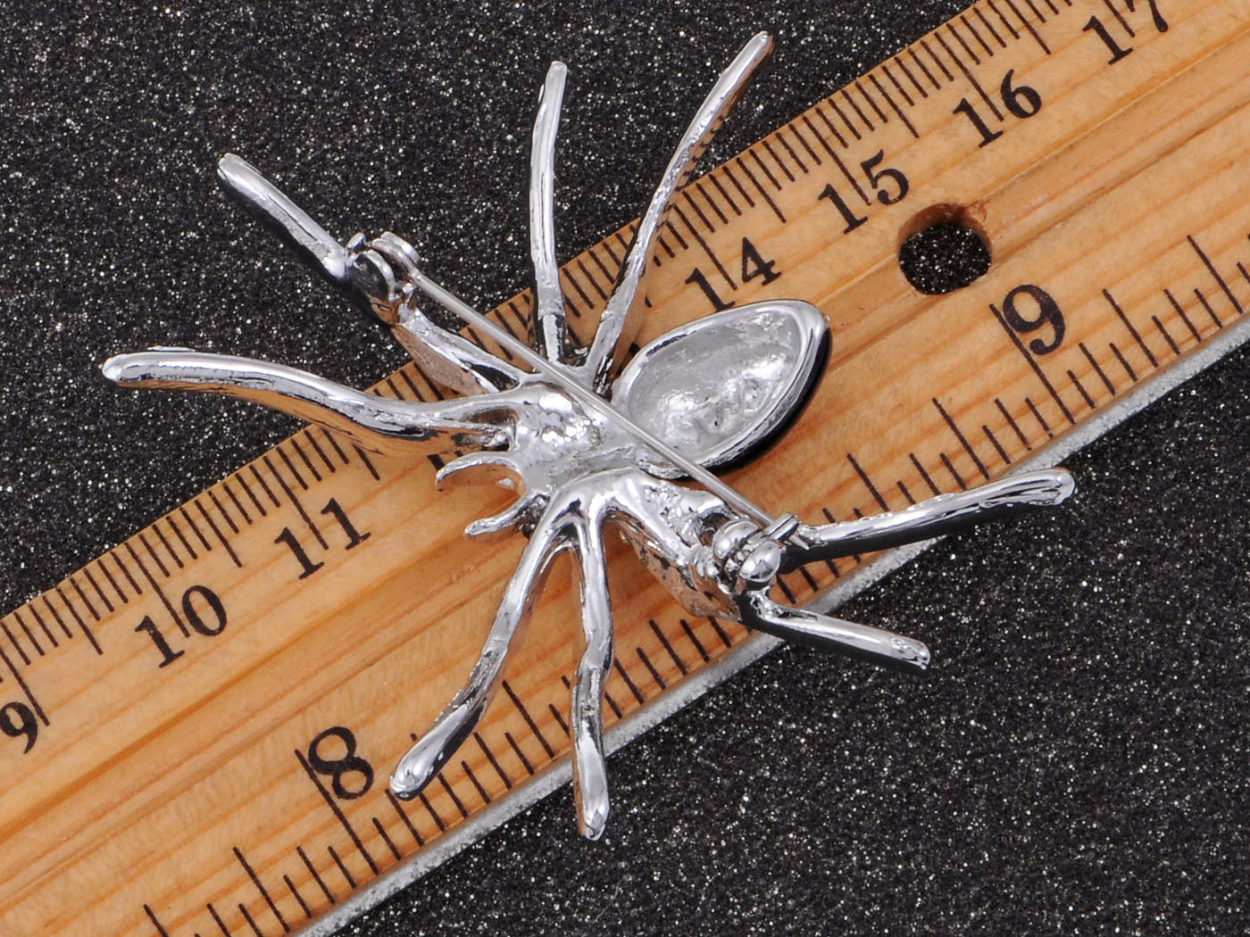 Enamel Spider Jewelry Pin Brooch