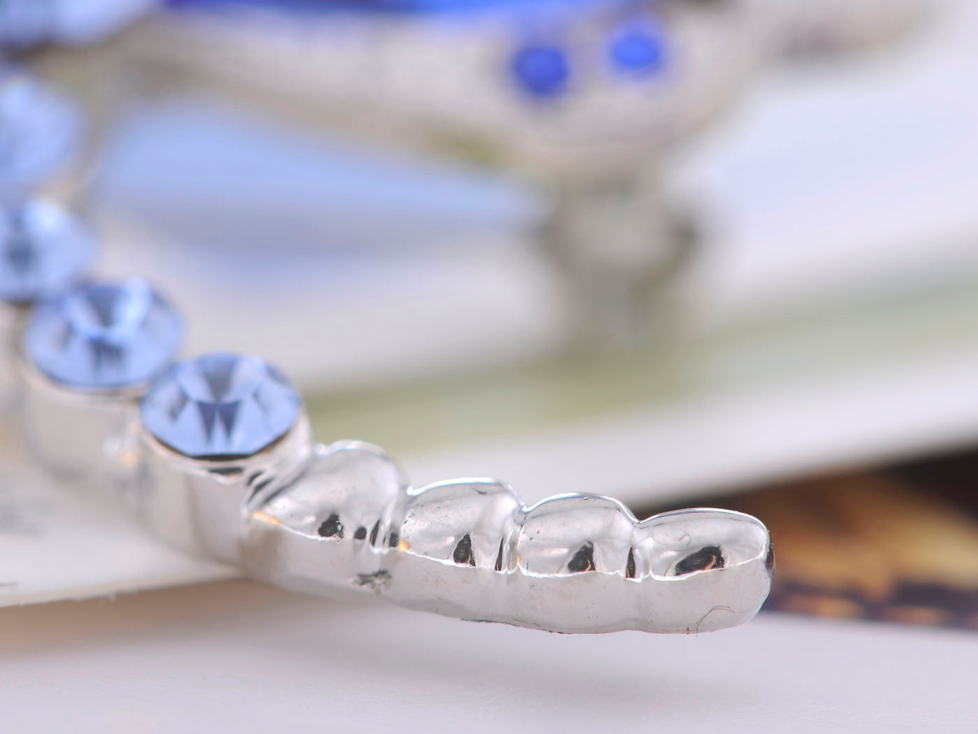 Dark Blue Dragonfly Brooch Pin