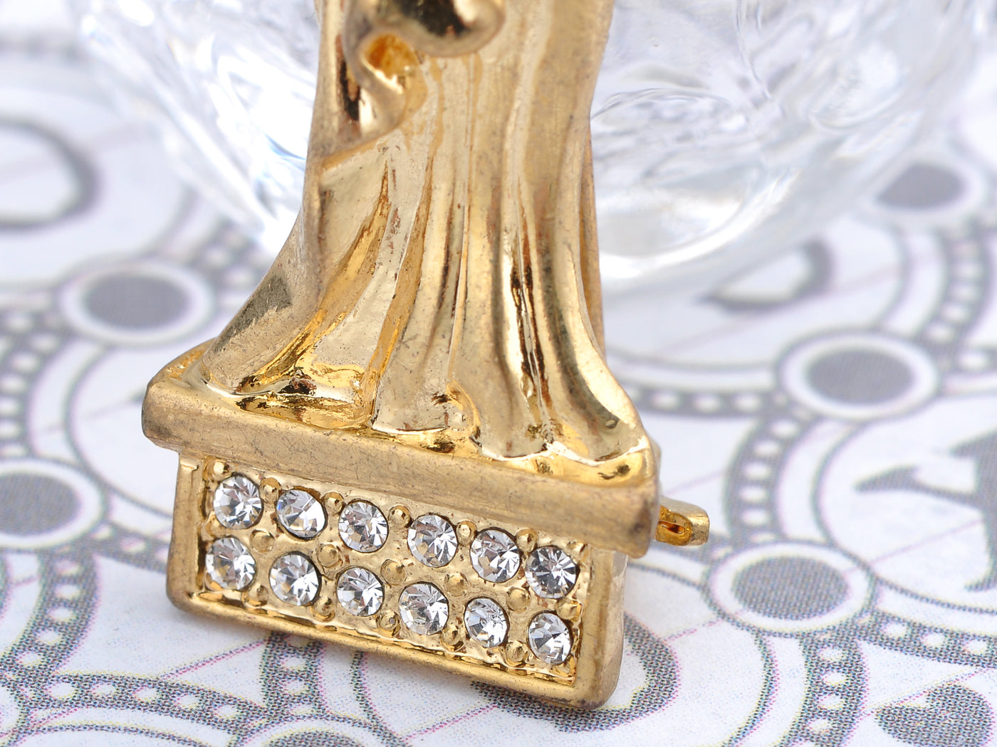 Statue Liberty New York City Pin Brooch