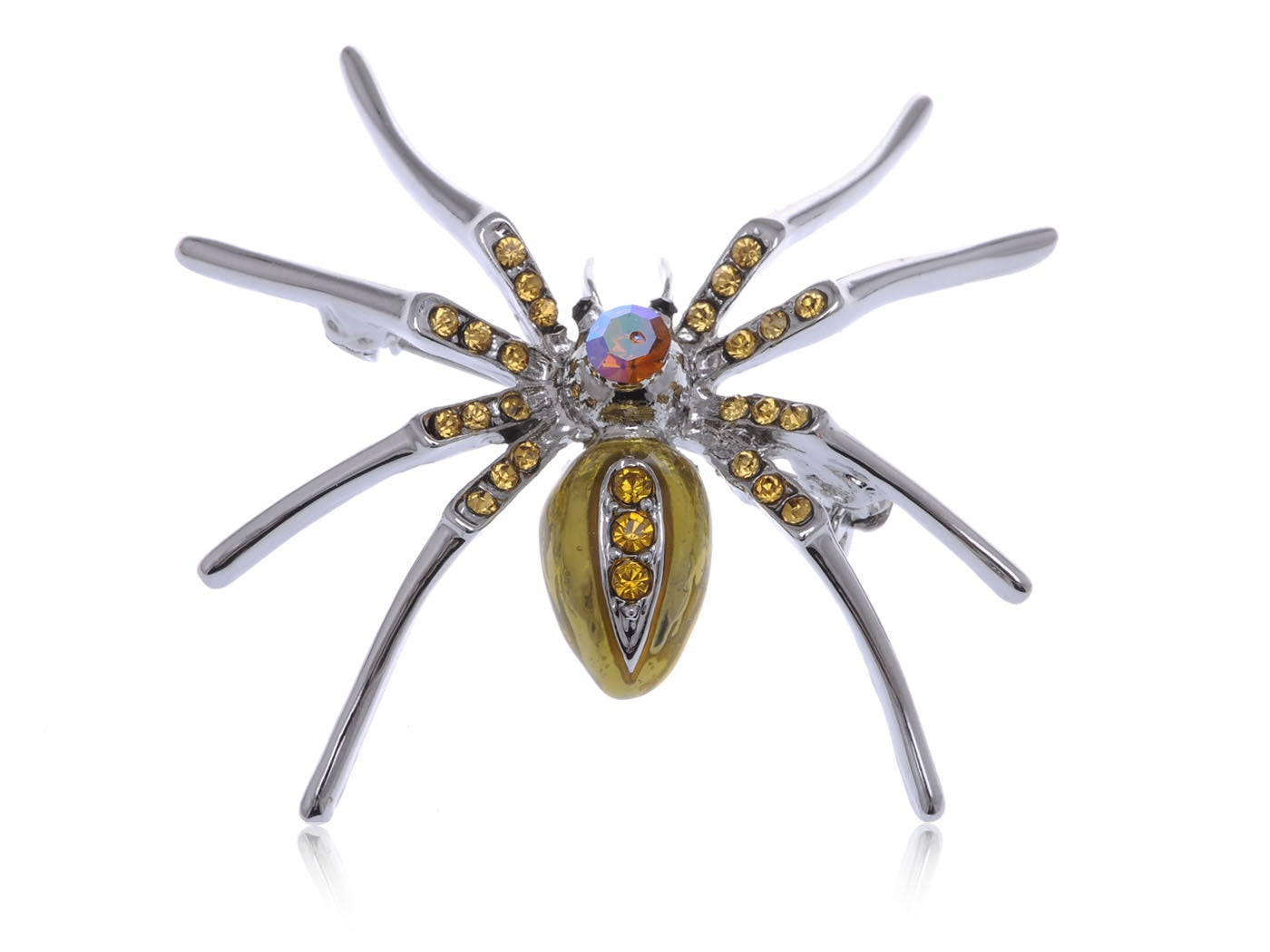 Enamel Spider Jewelry Pin Brooch