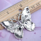 Stunning Black Winged Butterfly Insect Brooch
