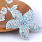 Elements Turquoise Bead Stargazer Lily Flower Pin Brooch