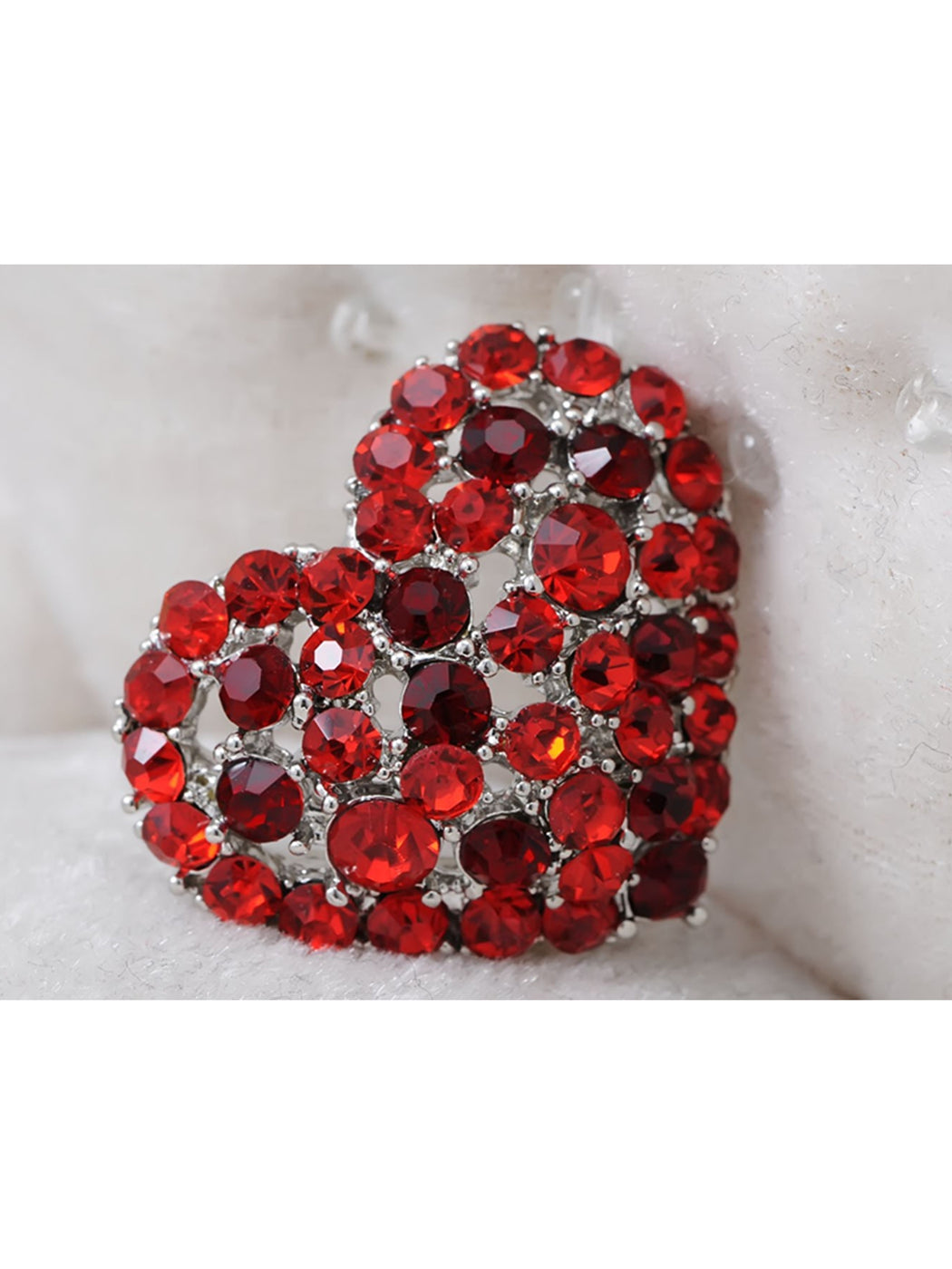 Valentine Heart Love Brooch Pin