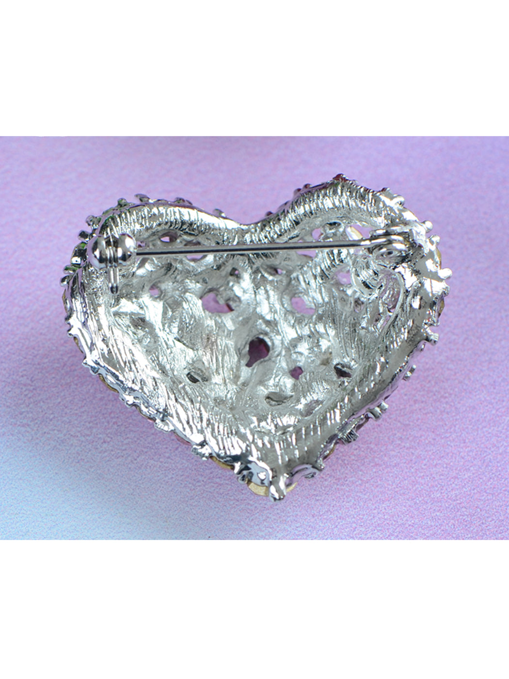 Valentine Heart Love Brooch Pin