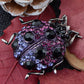 Antique Shine Ladybug Beetle Insect Brooch Pin