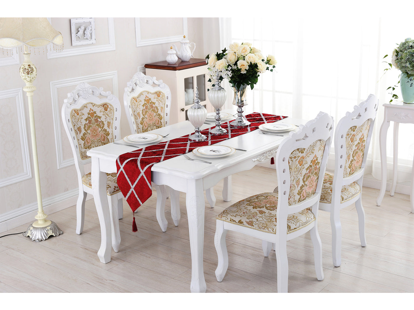 Waterproof Diamond Shape Table Runner