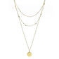 14K Gold Moon Rise Necklace