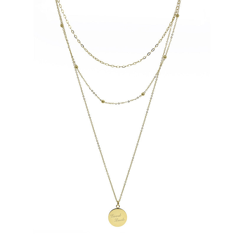 14K Gold Moon Rise Necklace