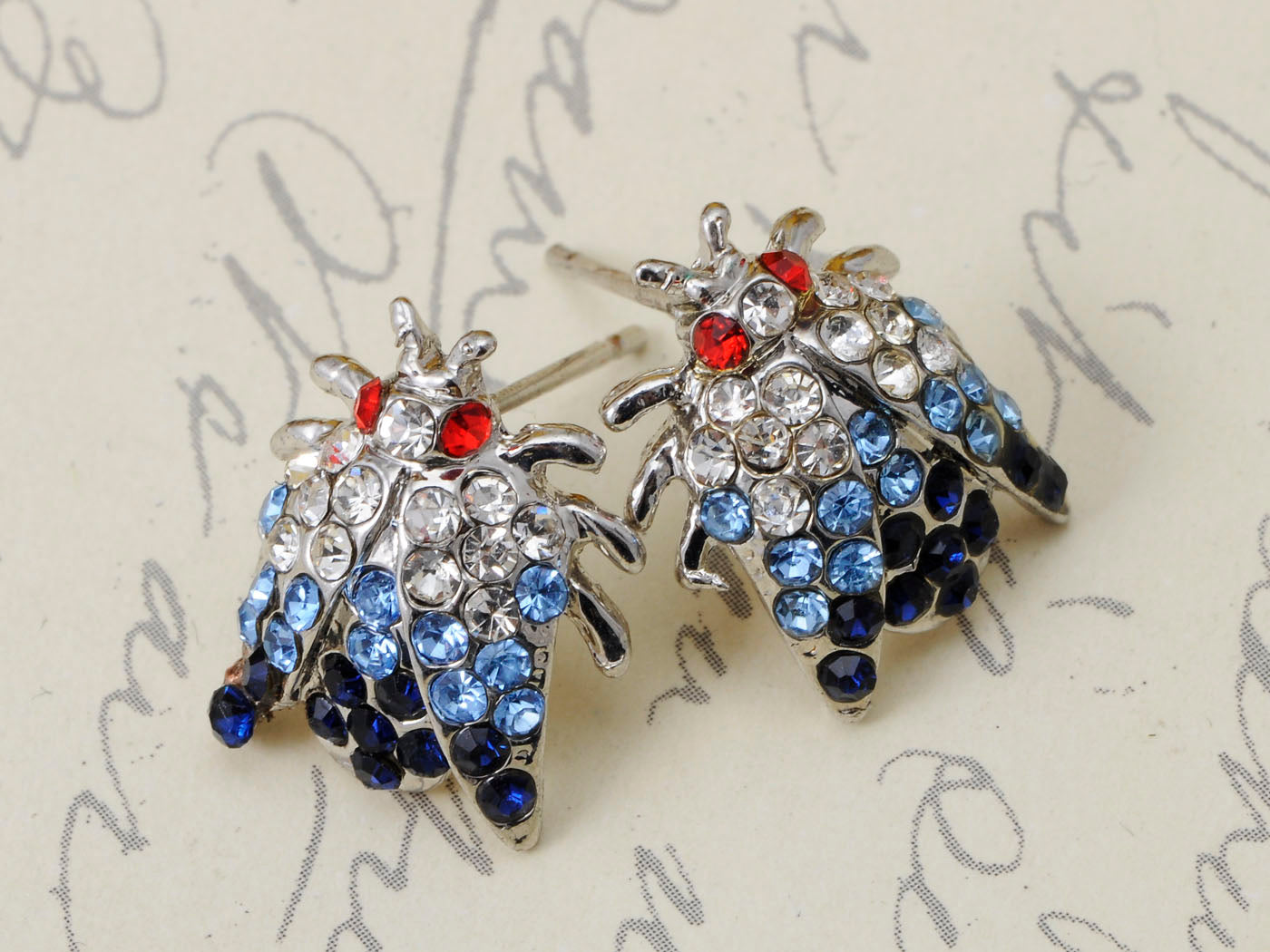 Insect House Fly Beetle Creature Element Earrings